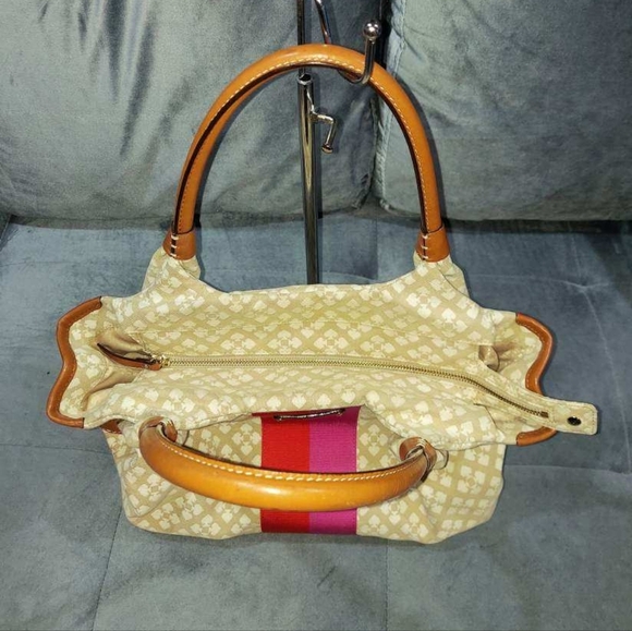 EUC KATE SPADE NEW YORK "STEVIE" VINTAGE CLASSIC SPADE STUCCO SHOULDER BAG - Picture 6 of 13